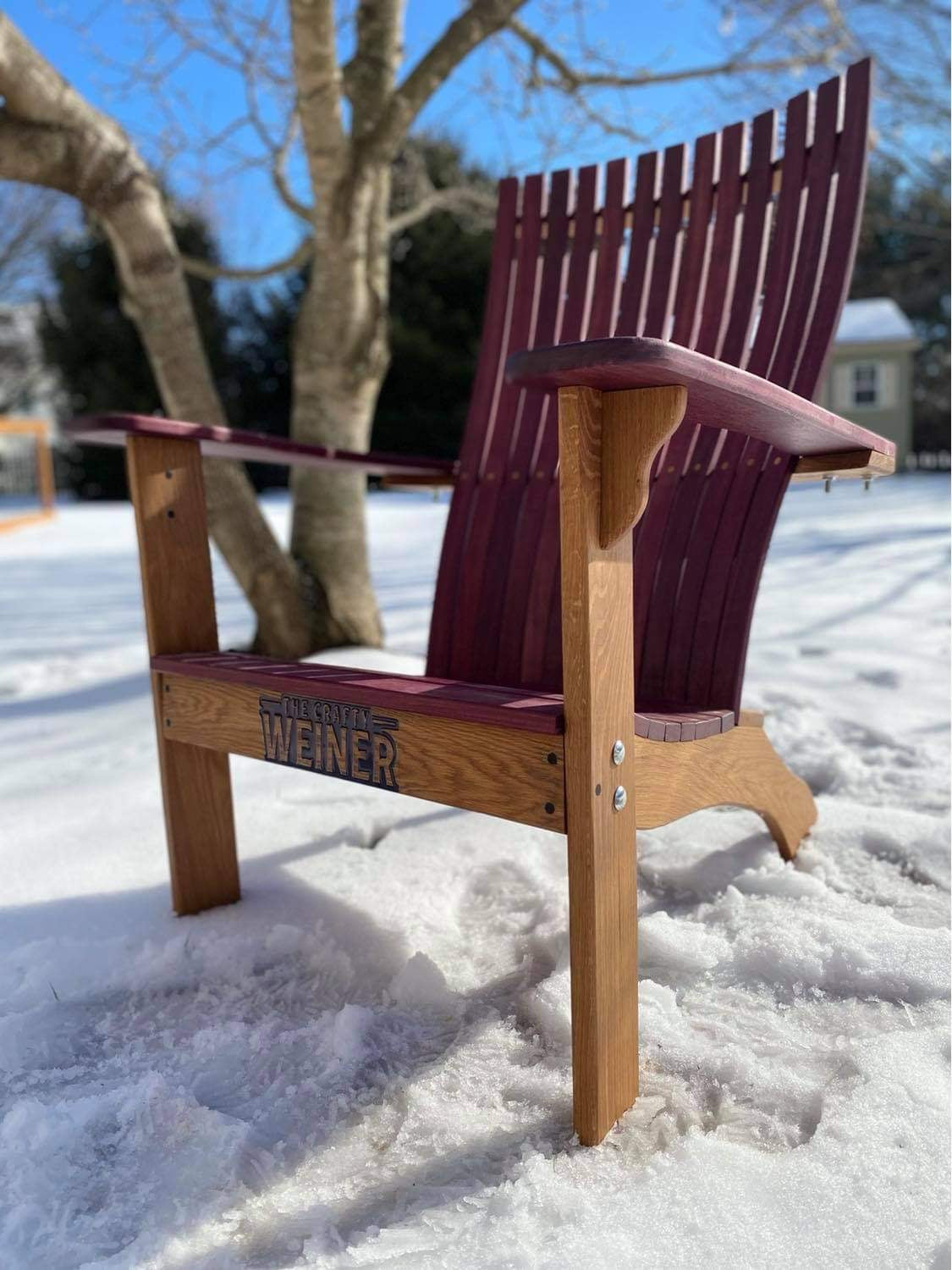 Official Kings Fine Woodworking Adirondack Chair Baltic Birch Templates - Traditional