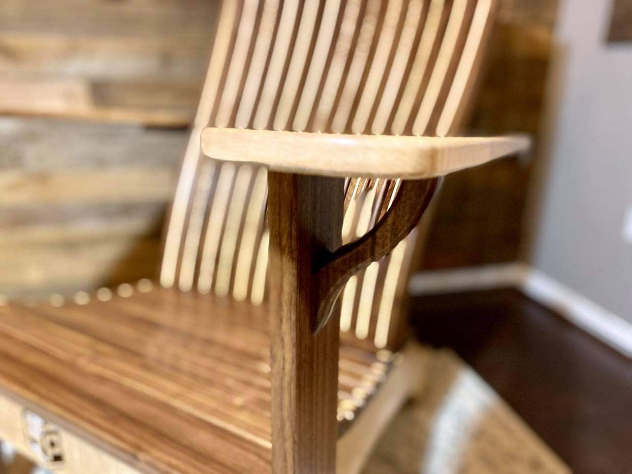 Official Kings Fine Woodworking Adirondack Chair Baltic Birch Templates - Traditional