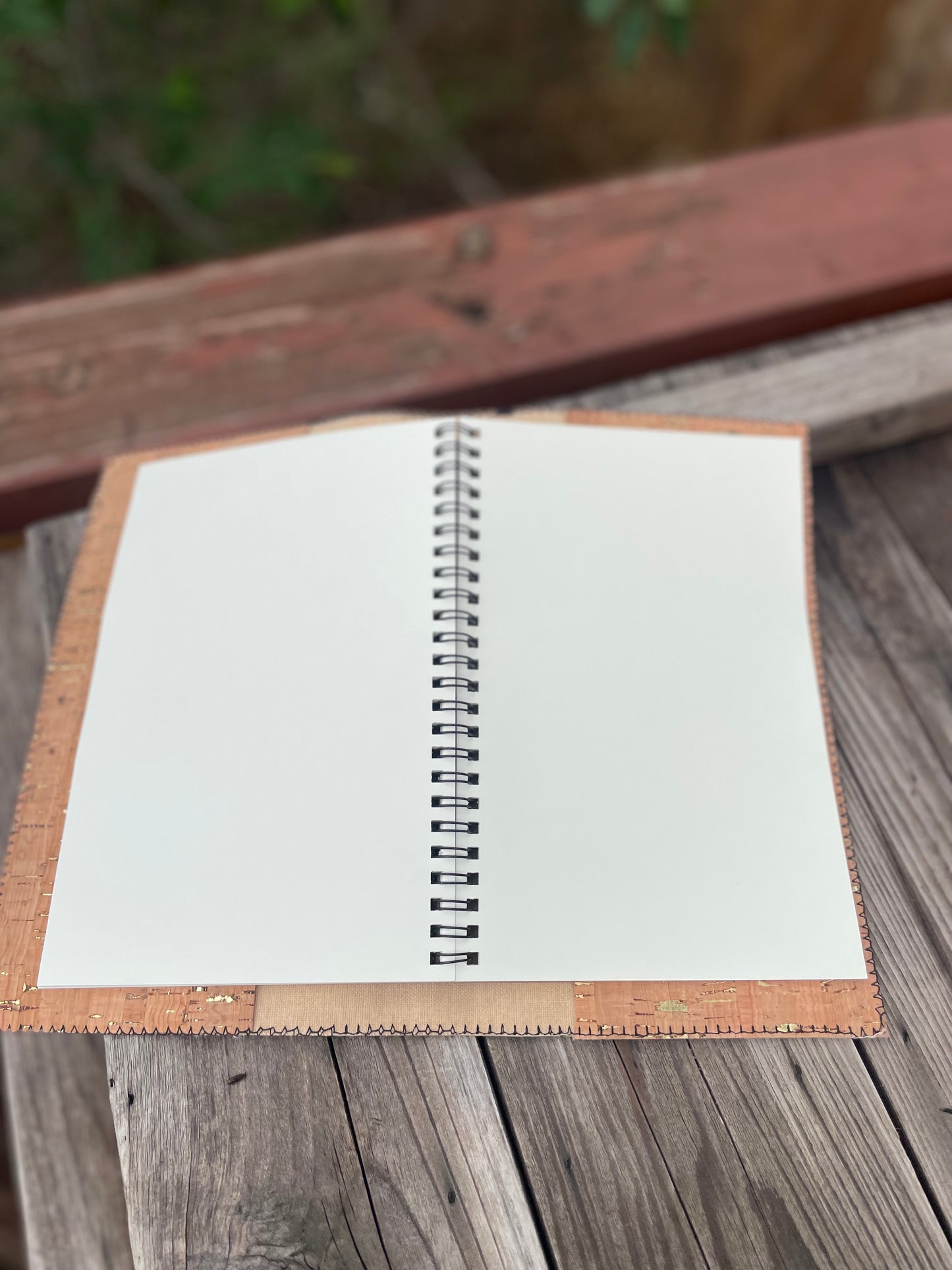 5x7 Notebook cover with 5x7 notebook - Cork Dare to Dream