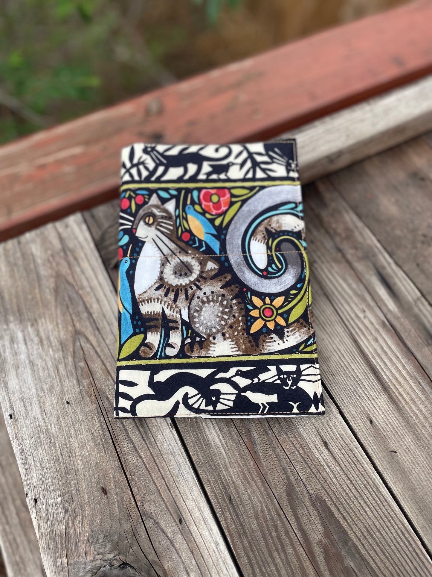 5x7 Notebook cover with 5x7 notebook - Cat