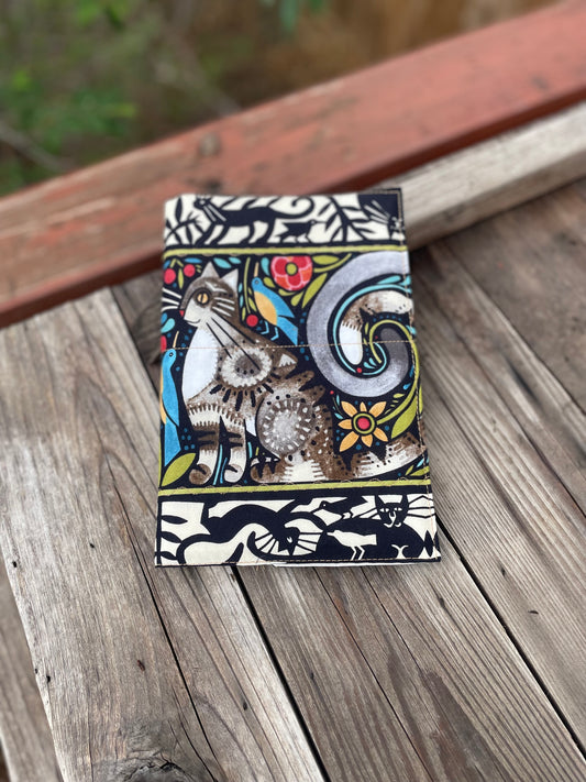 5x7 Notebook cover with 5x7 notebook - Cat