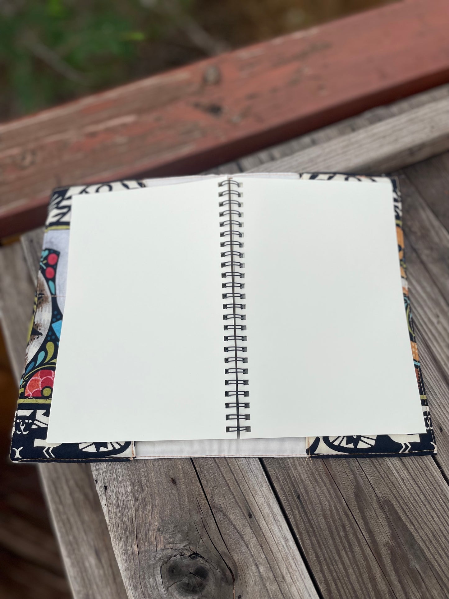 5x7 Notebook cover with 5x7 notebook - Cat