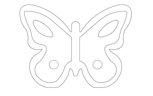 Butterfly Band Saw Box - Template