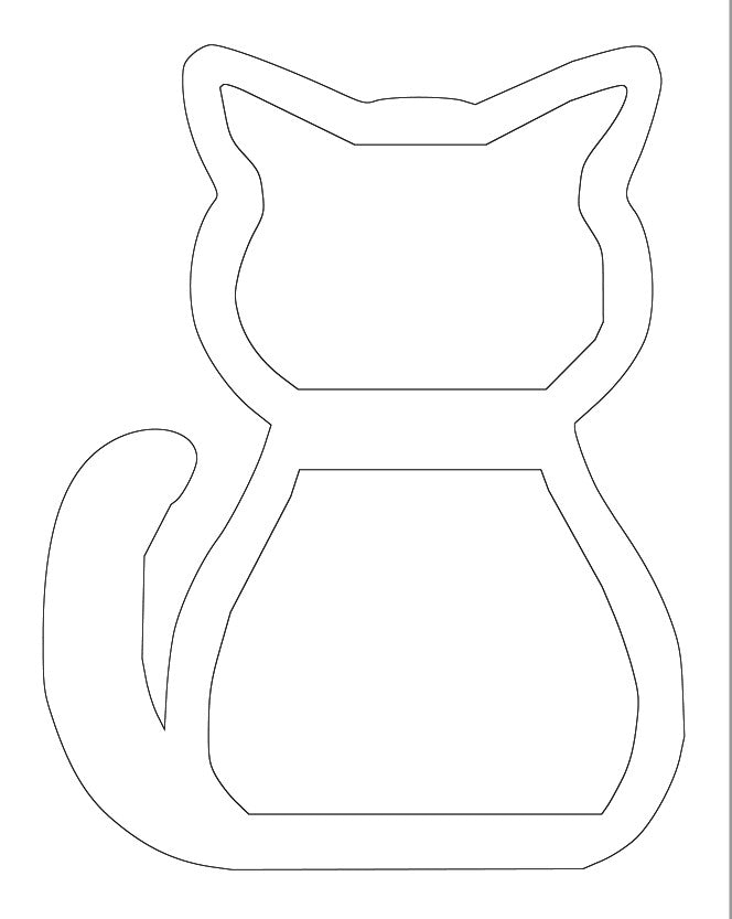 Cat Bandsaw box Template