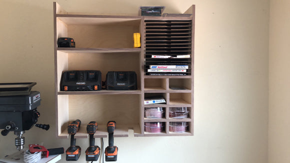 Cordless Charging Station with Storage PLANS