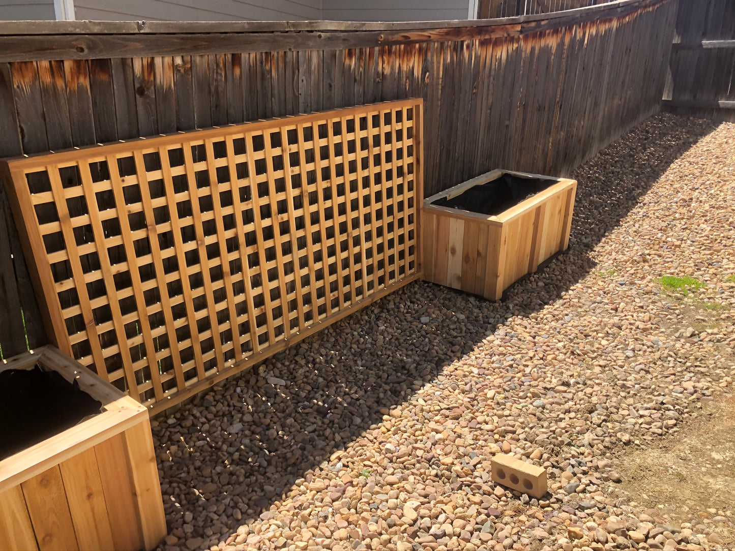 Custom Decorative Western Red Cedar Lattice Panels