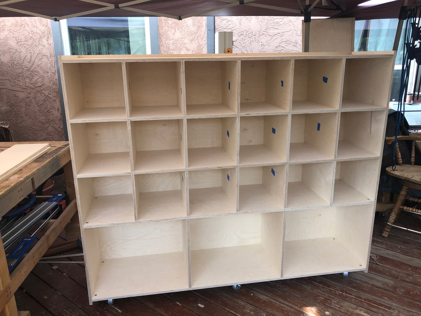 Storage Cabinet with wheels - Plan