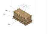 Greene and Greene/Mission Style Blanket Chest - PLANS